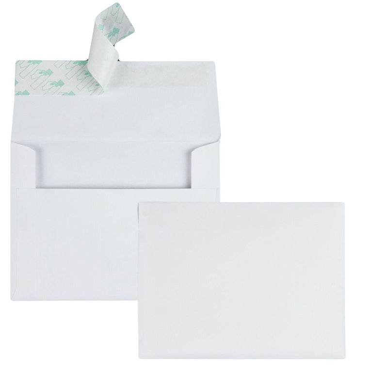[Australia - AusPower] - A2 Invitation Envelopes with Self Seal Closure, 4-3/8" x 5-3/4", 24lb White, Quarter Fold Sized Envelopes Ideal for Invitations, Photos, Wedding Announcements, RSVPs and Greeting Cards, 100 per Box (10740) 