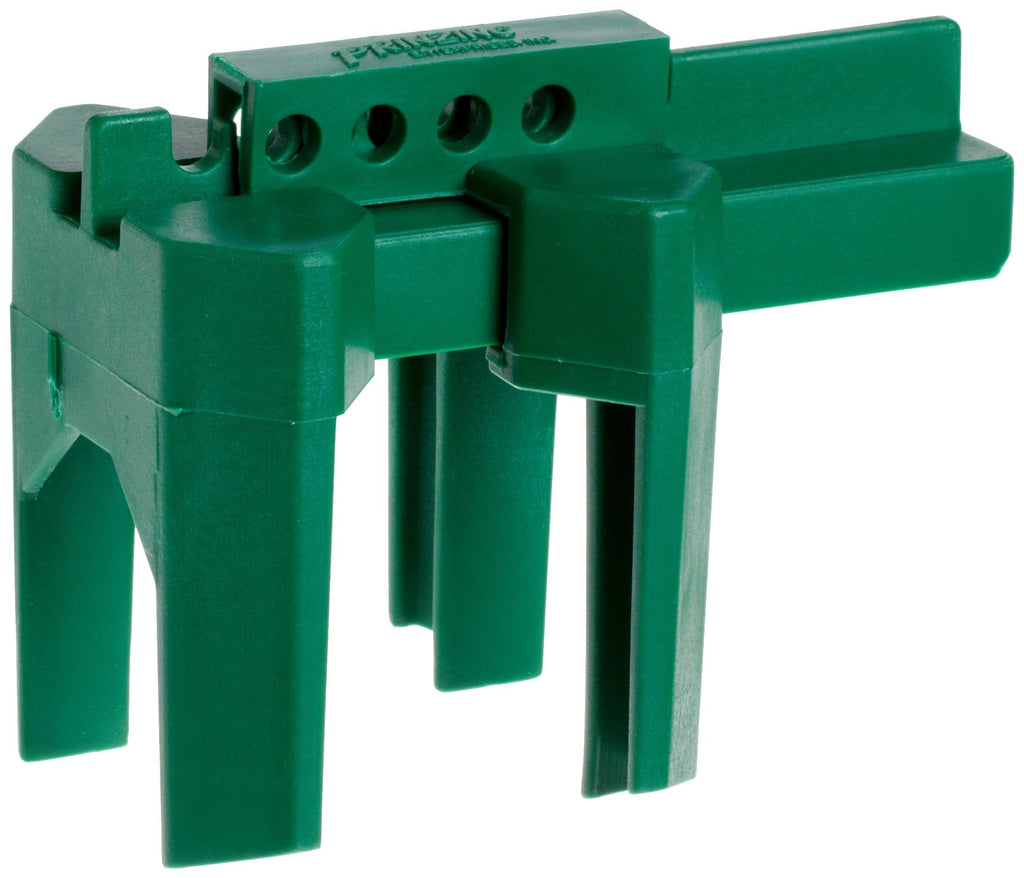 [Australia - AusPower] - Brady Prinzing Ball Valve Lockout, Small, for 1/2"-2-1/2" Outside Pipe Diameter, Green 