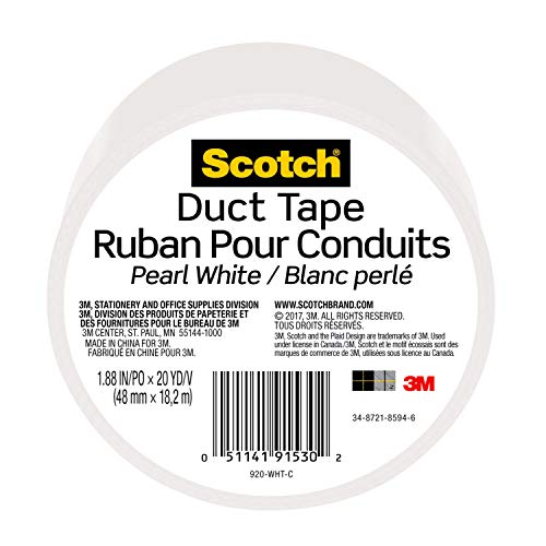 [Australia - AusPower] - Scotch Duct Tape, Pearl White, 1.88-Inch by 20-Yard 
