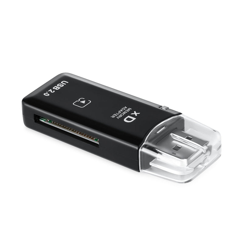 [Australia - AusPower] - eTECH USB2.0 Black Color High Speed xD Memory Card Reader Supports Olympus and Fuji XD Picture Card 1GB 2GB 