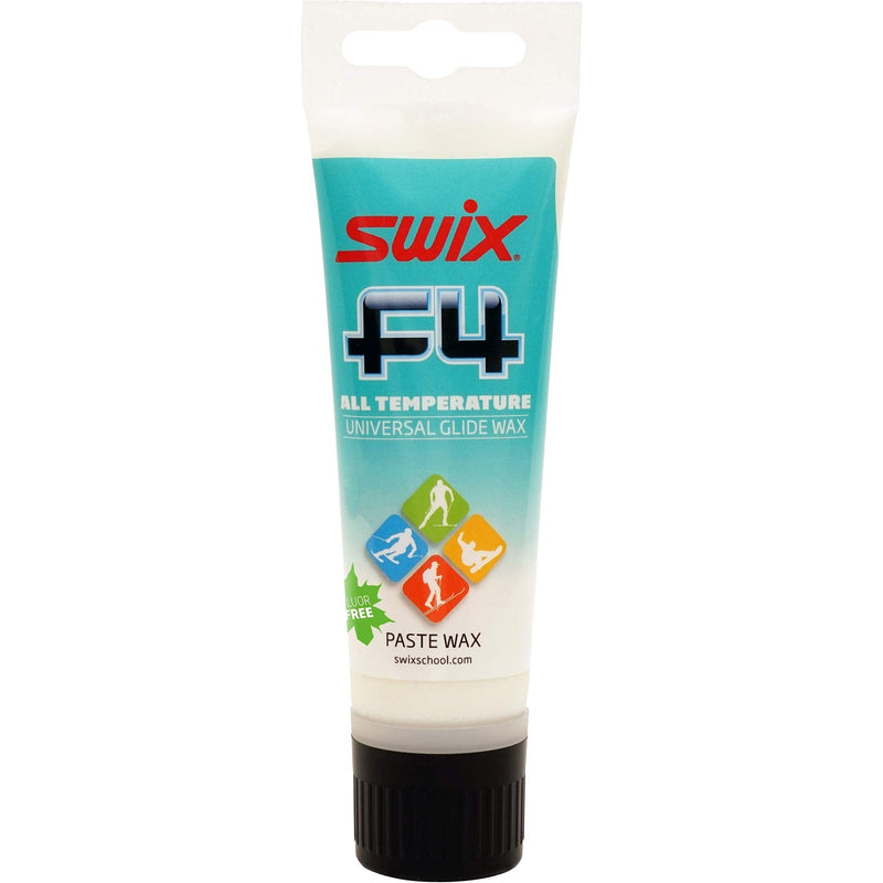 [Australia - AusPower] - Swix F4 - Universal Paste Wax - Rub On Sponge Top - Non Fluoro - 75ml 