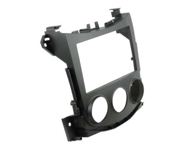 [Australia - AusPower] - Scosche NN1665B Compatible with 2009-19 Nissan 370Z ISO Double DIN & DIN+Pocket Dash Kit Black 