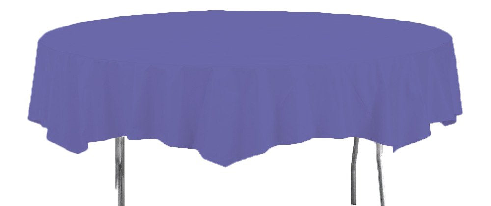 [Australia - AusPower] - Creative Converting Purple Plastic Tablecover 82" 