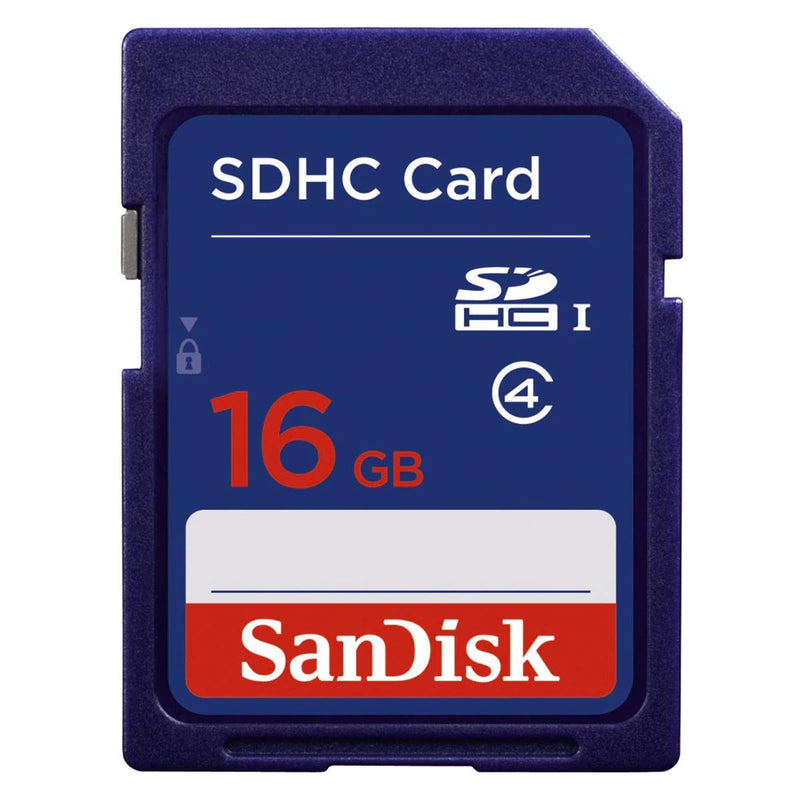 [Australia - AusPower] - SANDISK SDHC 16GB Blister Pkg 3x5 Class 4 SDSDB-016G-B35 