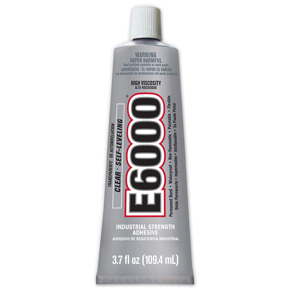 [Australia - AusPower] - E6000 High Viscosity Adhesive, 3.7 Fluid Ounces, 1 Pack, Clear, 3 Fl OZ 