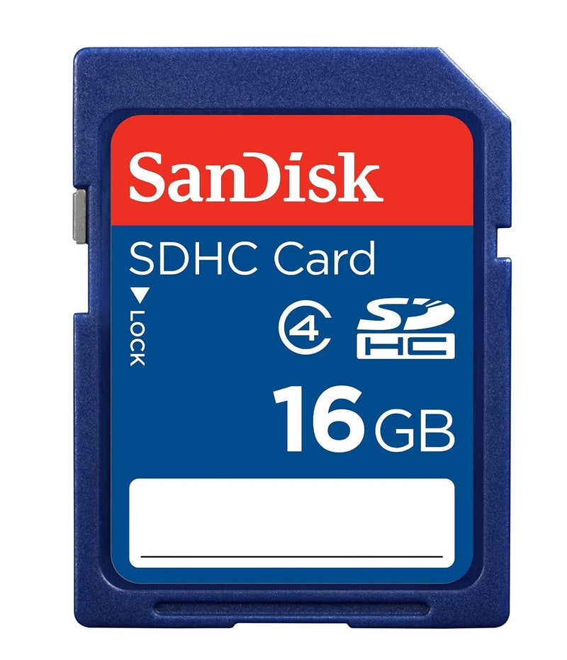 [Australia - AusPower] - SanDisk 16GB SD HC Memory Card - (SDSDB-016G, Bulk Packaging) 