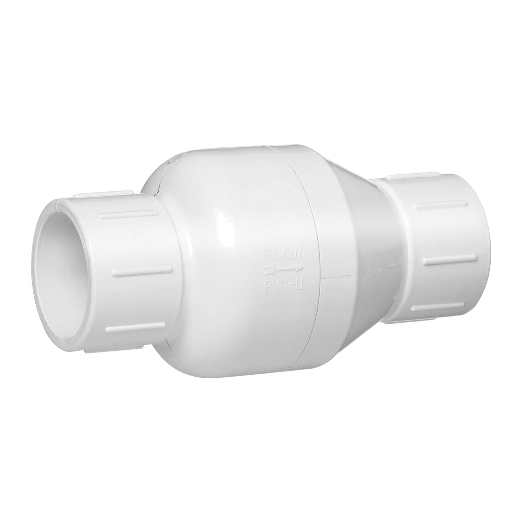 [Australia - AusPower] - Homewerks VCK-P40-B8B VCKP40B8B in-Line Check Valve, 2-Inch, White 2 Inch 