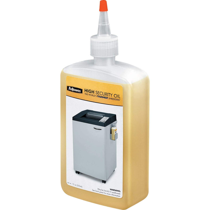 [Australia - AusPower] - Fellowes Powershred High Security Performance Oil, 12 Ounce (3505701), Jam Prevention 