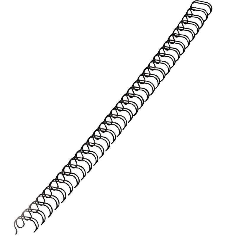 [Australia - AusPower] - Fellowes Wire Binding Spines, 9/16", Holds 130 Sheets, Black, 25 Pack (5255601) 