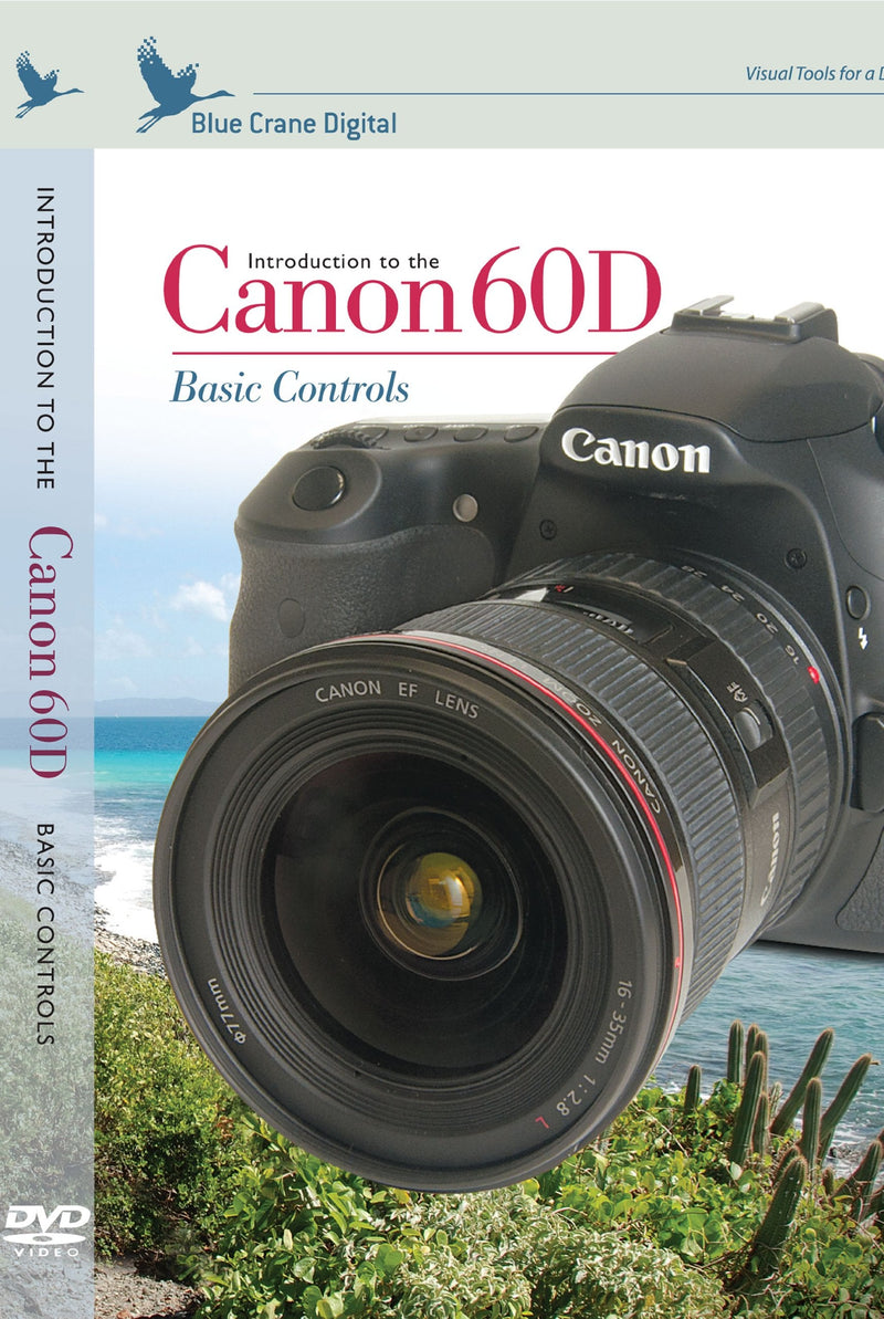 [Australia - AusPower] - Blue Crane Digital Introduction to the Canon 60D Basic Controls Training DVD (zBC136) 