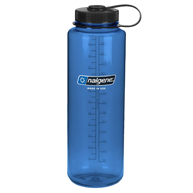 [Australia - AusPower] - Nalgene Tritan Wide Mouth BPA-Free Water Bottle (48oz) Blue 