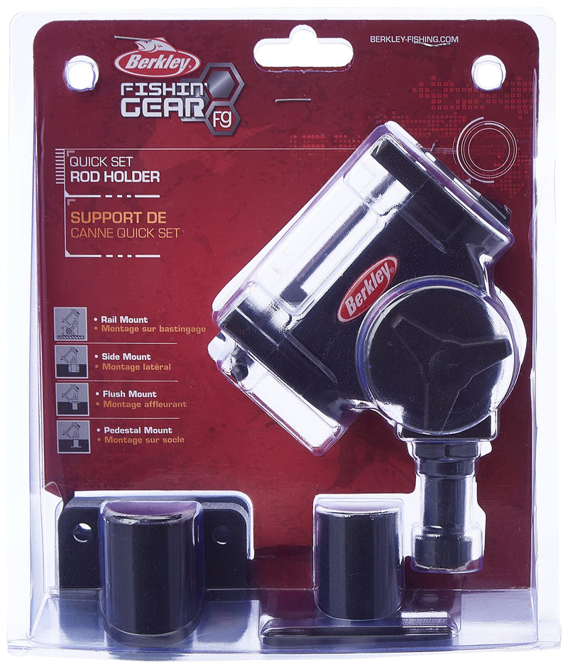[Australia - AusPower] - Berkley Black Horizontal Rod Rack 