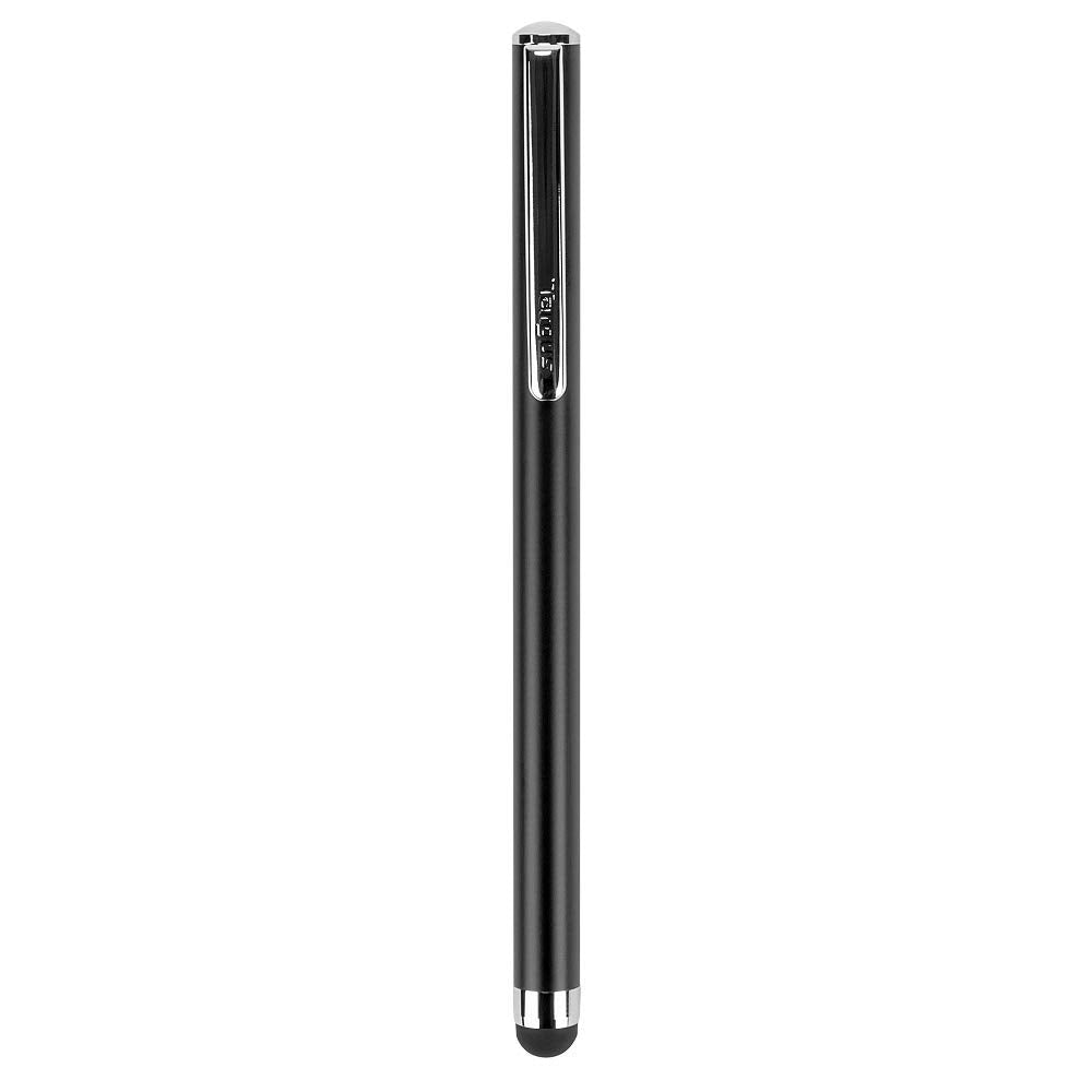 [Australia - AusPower] - Targus Stylus Pen for Tablets, iPad, Smartphones and ALL Touchscreen devices with Slim Durable Rubber Tip, Black (AMM01TBUS) 