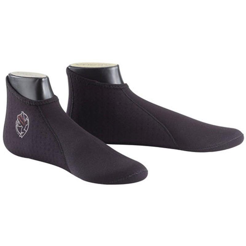 [Australia - AusPower] - AKONA 2mm Low Top Neoprene Snorkeling/Dive Sock Black Mens 5 / Womens 6 