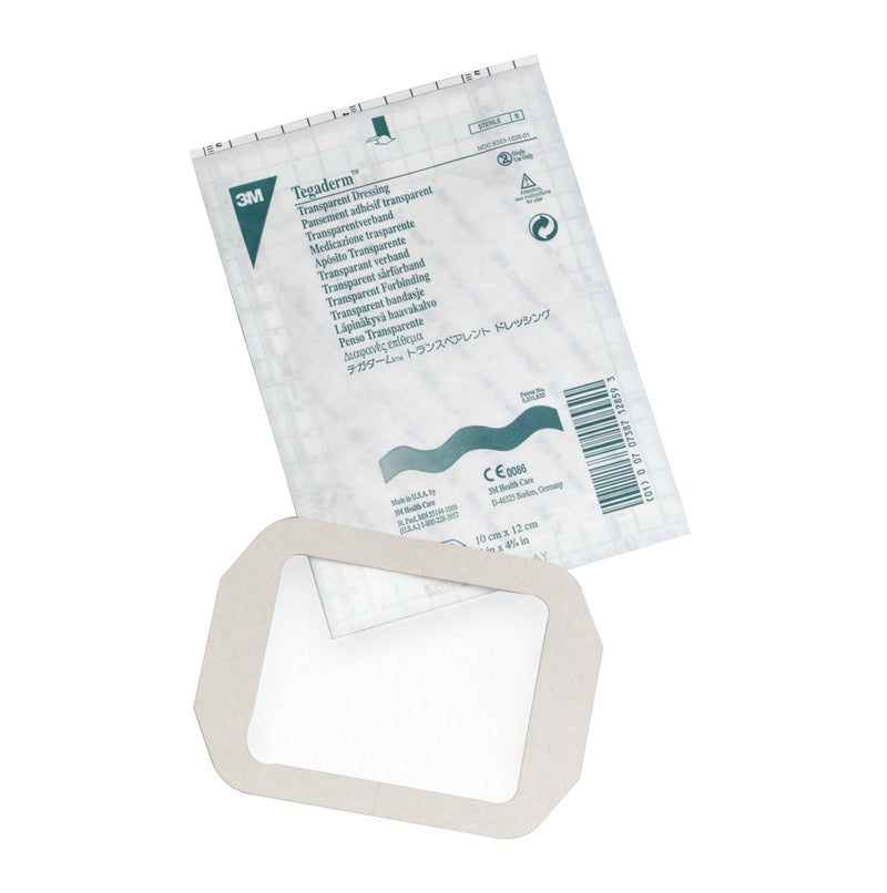 [Australia - AusPower] - 3M™ Tegaderm™ Transparent Film Dressing Frame Style 1626 4" x 4-3/4" (10 cm x 12 cm) 50 