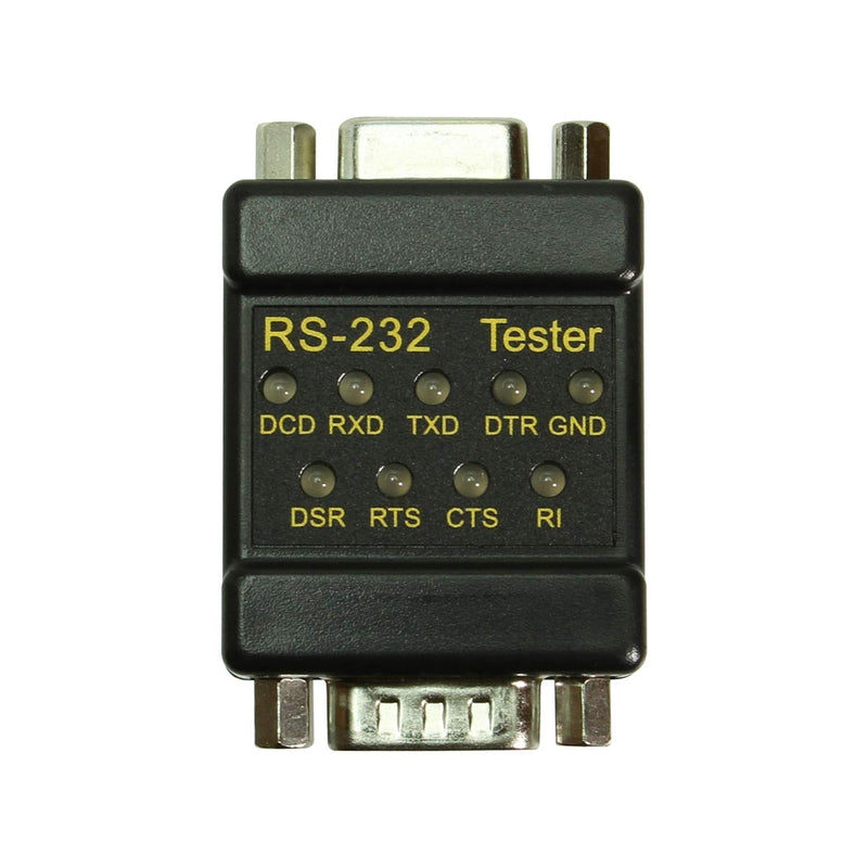 [Australia - AusPower] - Cablemax RS-232 LED link Tester DB-9 Male to DB-9 Female 