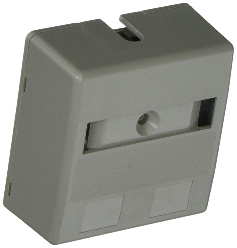 [Australia - AusPower] - Hubbell ISB2GY iSTATION Surface Mount Housing, 2 Port, Gray 