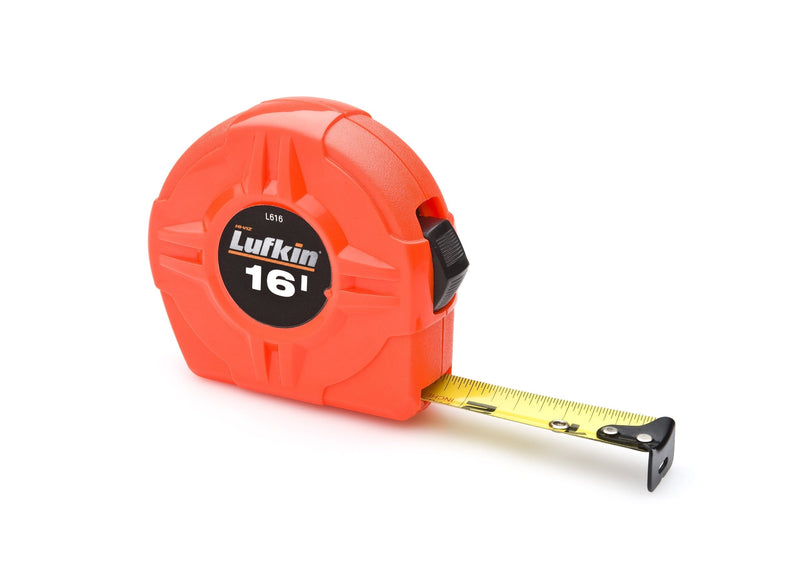 [Australia - AusPower] - Lufkin L616 Lufkin 3/4-Inch by 16-Feet Hi-Viz Orange Power Return Tape 
