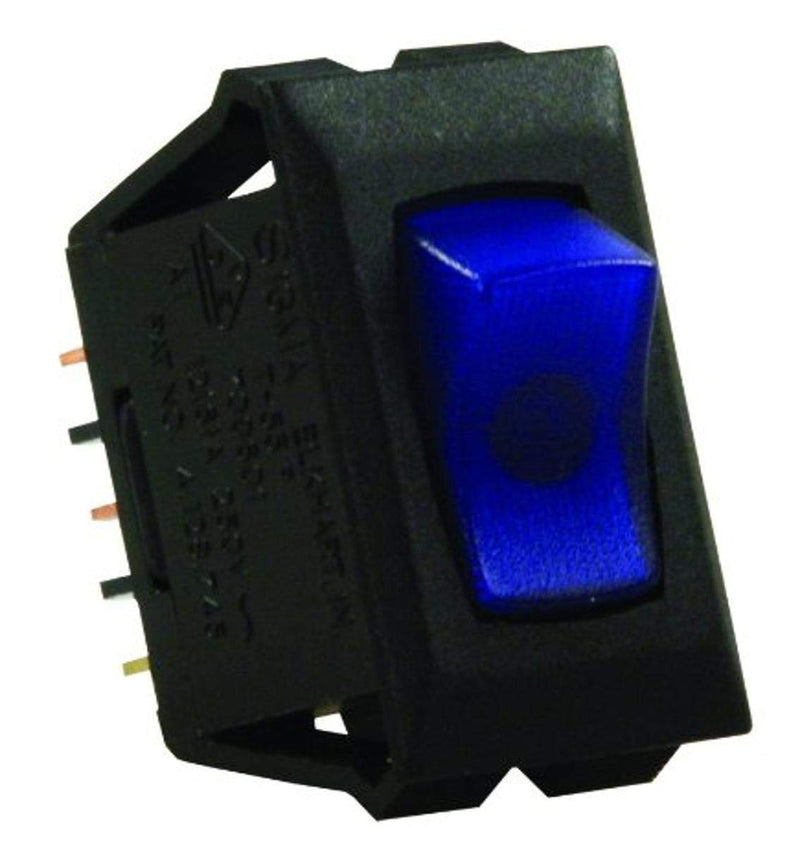 [Australia - AusPower] - JR Products 13685 Blue/Black SPST Illuminated On/Off Switch 