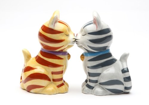 [Australia - AusPower] - Pacific Giftware KittensMagnetic Ceremic Salt and Pepper Shakers 
