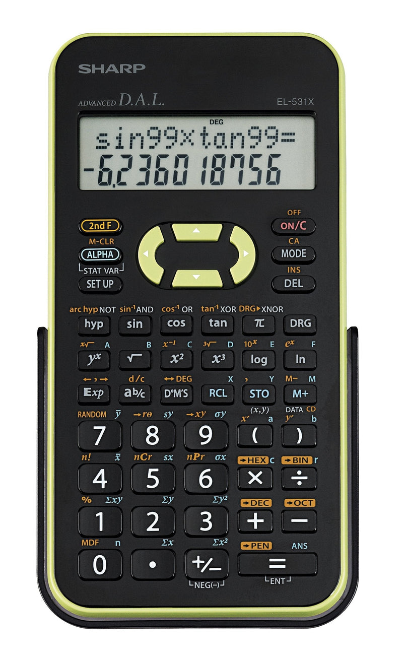 [Australia - AusPower] - Sharp EL-531XBGR Engineering/Scientific Calculator 