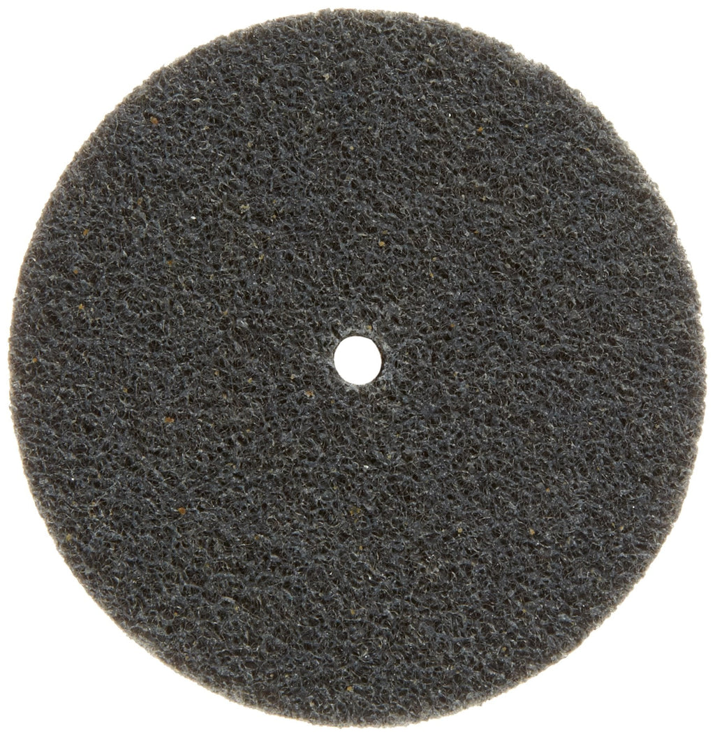 [Australia - AusPower] - Scotch-Brite EXL Unitized Wheel, Silicon Carbide, 10000 rpm, 3" Diameter, 1/4" Arbor, 2S Fine Grit (Pack of 1) 