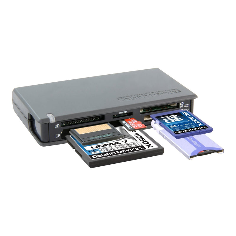 [Australia - AusPower] - Delkin USB 3.0 Universal Memory Card Reader (DDREADER-42) 