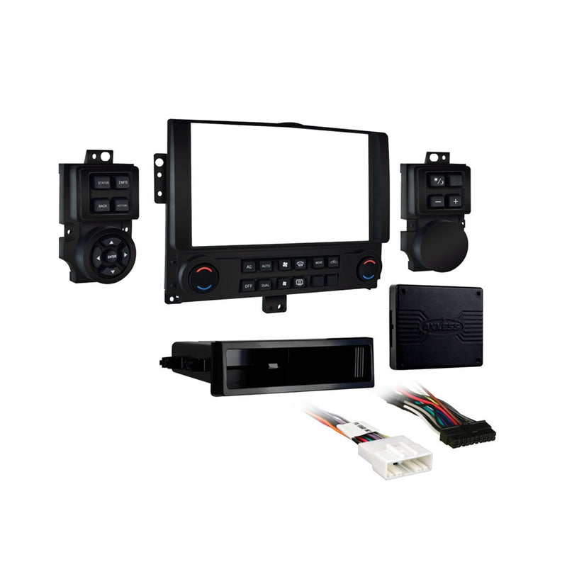 [Australia - AusPower] - Metra 99-7610B Nissan Versa/Juke Single or Double DIN Dash Kit , Black Standard Packaging 