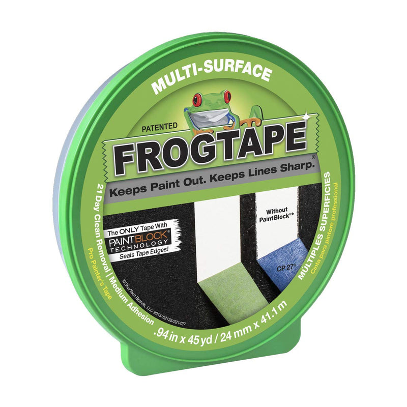 [Australia - AusPower] - FROGTAPE 1396748 Multi-Surface Painting Tape.94 inch Width, Green .94 inch width 45 Yds 