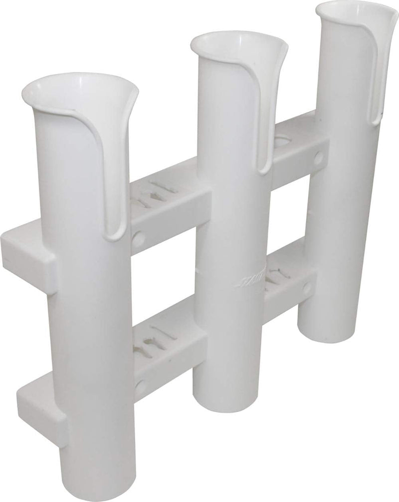 [Australia - AusPower] - SeaSense Single Piece 3 Rack Rod Holder, White 