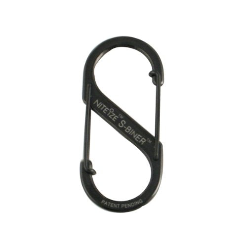 [Australia - AusPower] - S-Biner, Size 3, Black ( 6 pack ) 