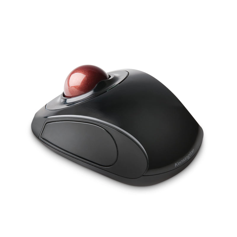 [Australia - AusPower] - Kensington Orbit Wireless Trackball Mouse with Touch Scroll Ring (K72352US),Black Wireless Mouse 