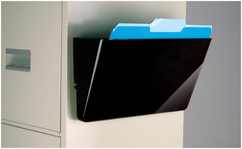 [Australia - AusPower] - Officemate Magnetic Wall File Letter Size, Black (21452) 13.625 x 4.5 x 7.375 Inches 