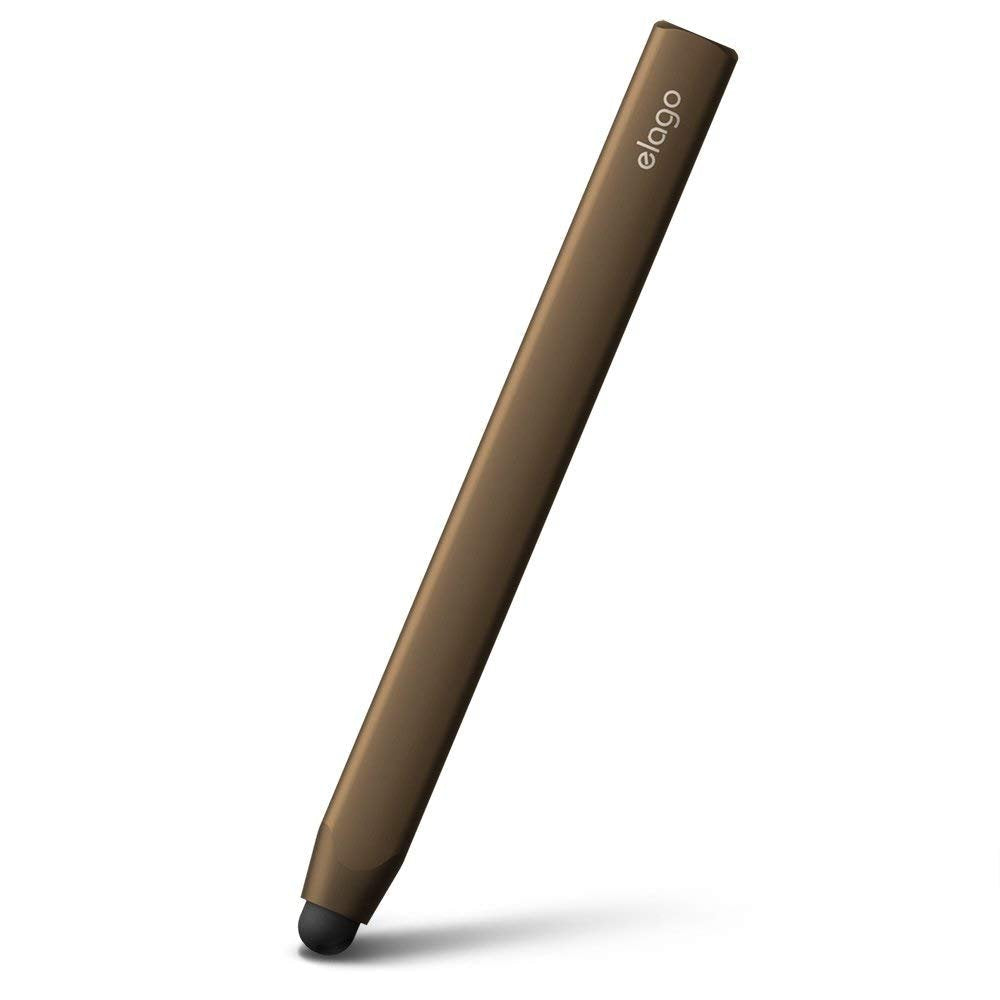 [Australia - AusPower] - elago Premium Aluminum Stylus Pens for All Touch Screen Tablets/Phones [Chocolate] Chocolate 