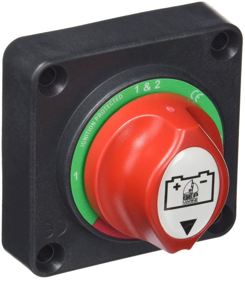 [Australia - AusPower] - BEP Battery Switches Panel Mount 1-2-both-off 