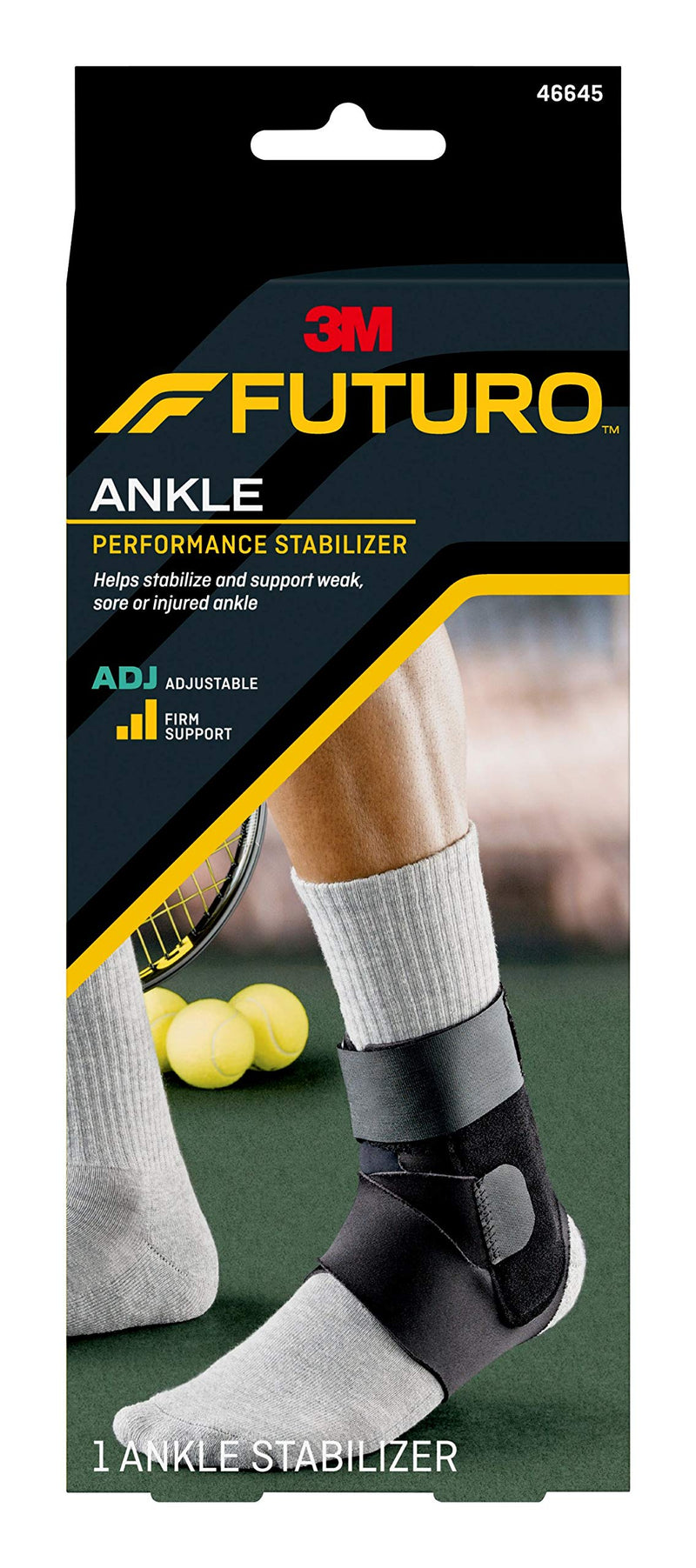 [Australia - AusPower] - Futuro - 70005248177 Sport Deluxe Ankle Stabilizer, Moderate Stabilizing Support, Adjust to Fit 
