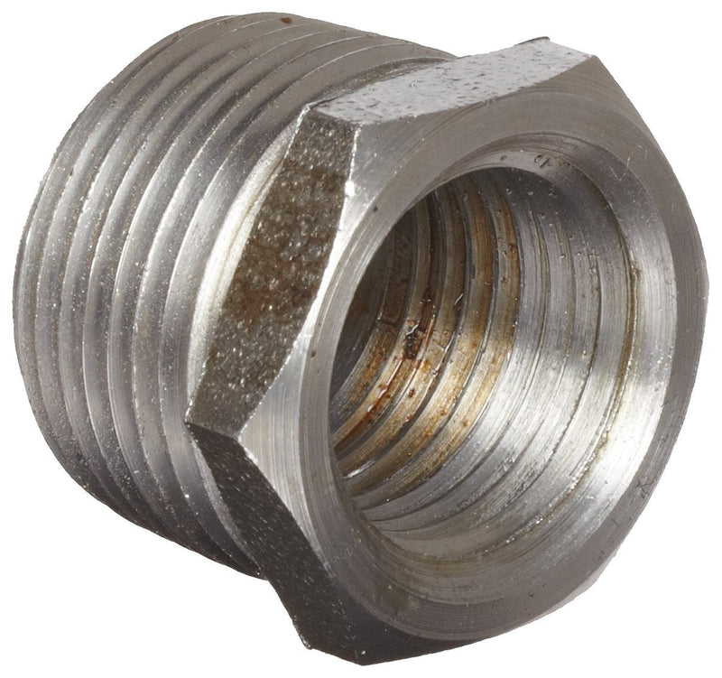 [Australia - AusPower] - Anvil 8700129458, Malleable Iron Pipe Fitting, Hex Bushing, 1-1/4" NPT Male x 3/4" NPT Female, Black Finish 1-1/4" x 3/4" 