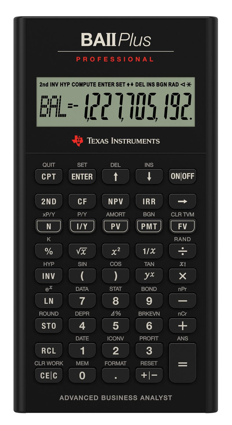 [Australia - AusPower] - BA II Plus™ Professional Financial Calculator 