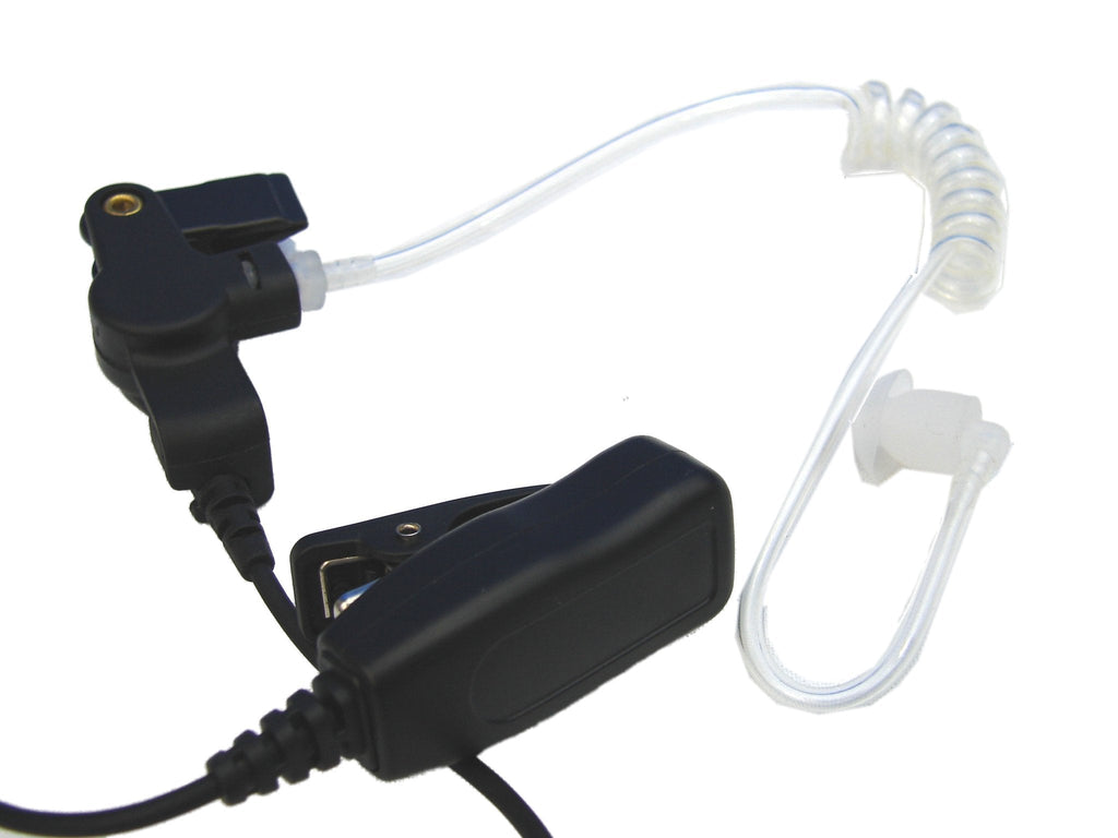 [Australia - AusPower] - Two-Wire Surveillance Mic for Motorola CP200 CP200D XLS PR400 EP450 GTX GP300 P1225 CP185 P110 SP50 Radio Lapel Shoulder Mic. 