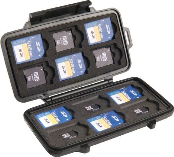 [Australia - AusPower] - Pelican 0915 SD Memory Card Case (Black) 