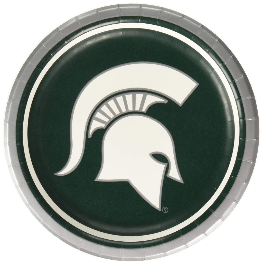 [Australia - AusPower] - Creative Converting Michigan State University 6 7/8 in. Plates (Pack of 8) 