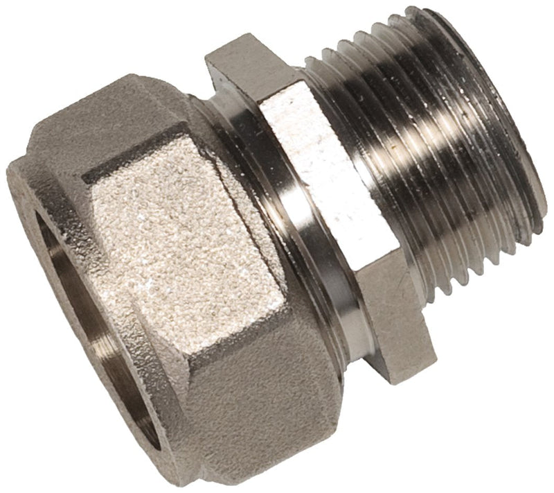 [Australia - AusPower] - Maxline M8003 Straight Fitting for 3/4-Inch Tubing with 3/4-Inch Male NPT Thread 