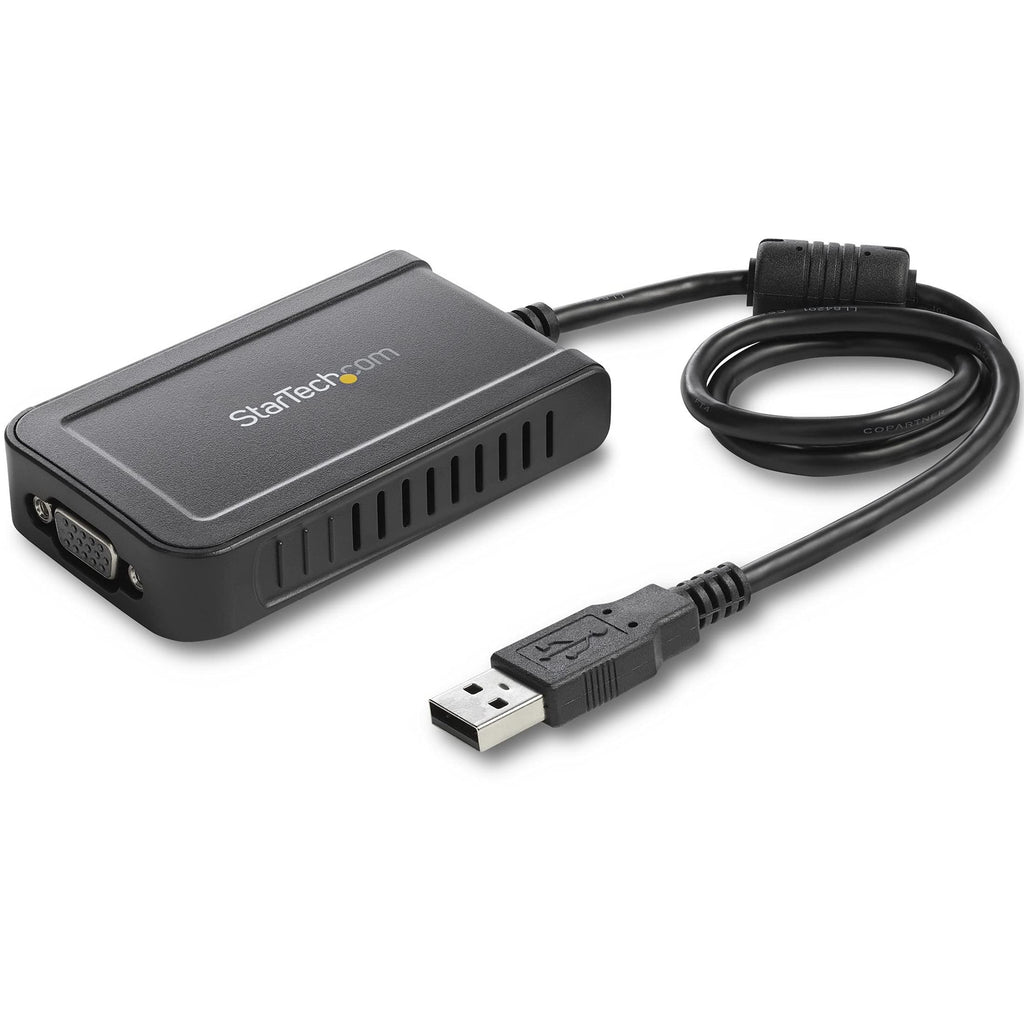 [Australia - AusPower] - StarTech.com USB to VGA Adapter - 1920x1200 - External Video & Graphics Card - Dual Monitor Display Adapter - Supports Windows (USB2VGAE3) 1920p x 1200p 