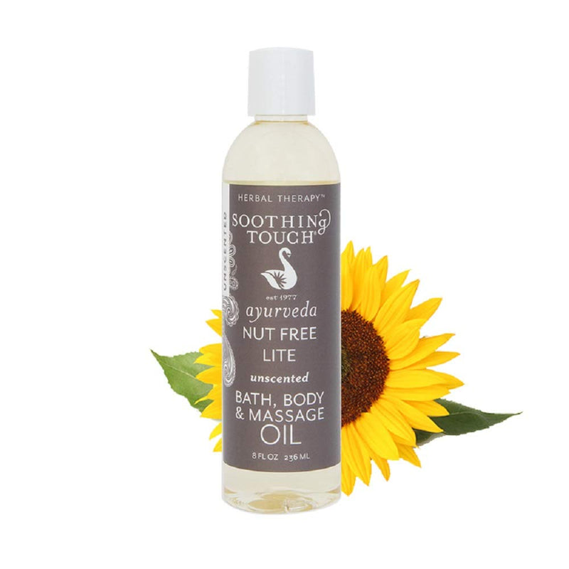 [Australia - AusPower] - Soothing Touch Nut Free Lite Massage Oil, 8 Ounce 