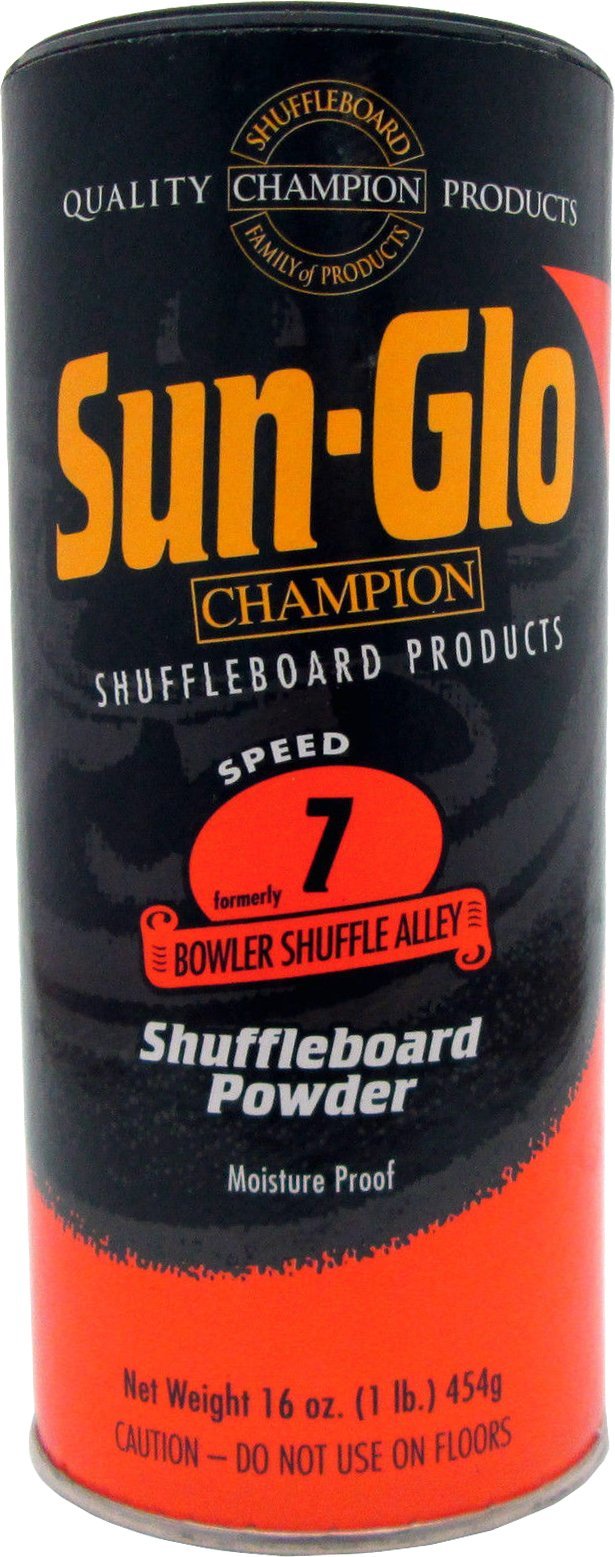 [Australia - AusPower] - Sun-Glo Speed 7 (Bowler Shuffle Alley Wax) Shuffleboard Table Powder, 16 oz. Can 
