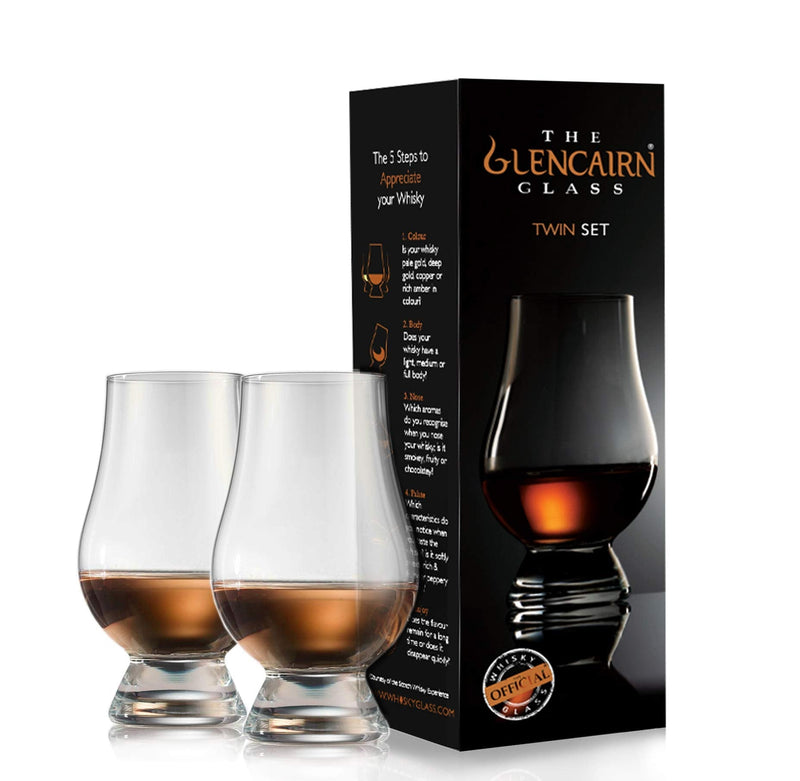 [Australia - AusPower] - Glencairn Whisky Glass, Set of 2 in Twin Gift Carton 