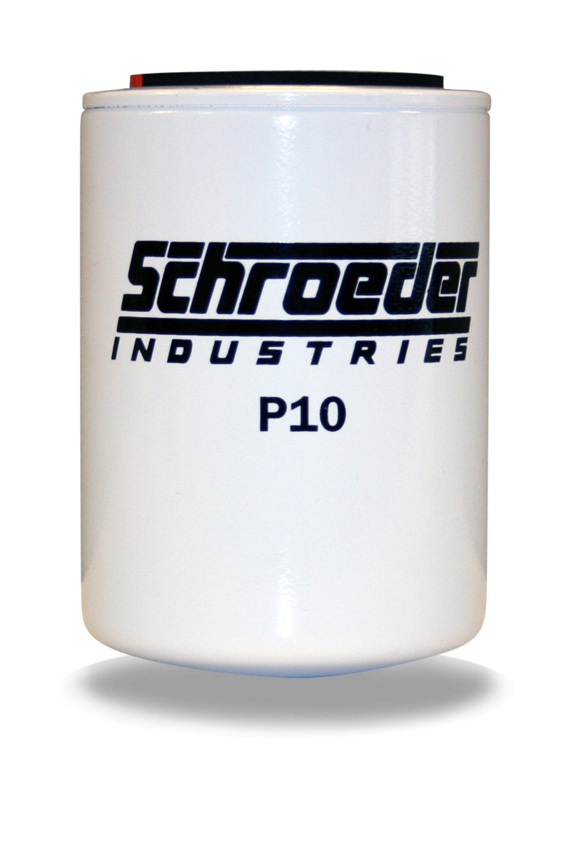 [Australia - AusPower] - Schroeder P10 Hydraulic Replacement Element for PAF1, E-Media, Cellulose, Removes Rust, Metallic Debris, Fibers, Dirt; 5.5" Height, 3.7" OD, 10 Micron 