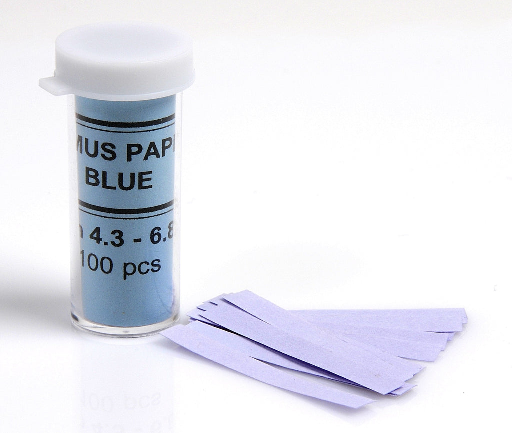 [Australia - AusPower] - Blue Litmus Test Paper Acid Indicator 100 Strips 