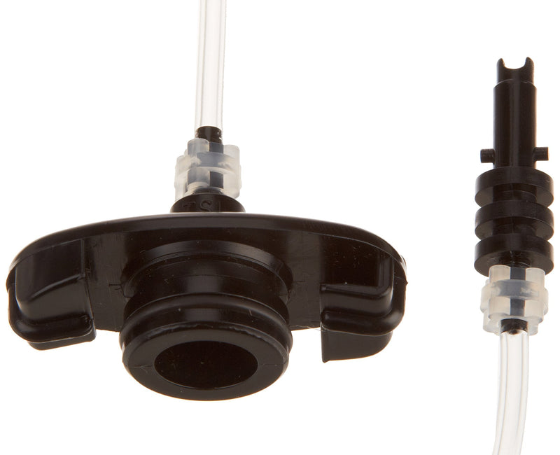 [Australia - AusPower] - Metcal 93055-6RHB Fluid Dispensing Receiver Head Assembly for Foot Valve Dispenser, 6 feet Hose, 30/55cc Size 