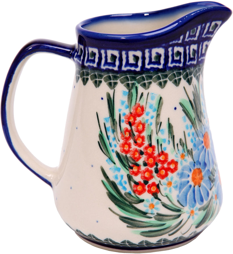 [Australia - AusPower] - Polish Pottery Ceramika Boleslawiec 0205/169 Jacek 1 Pitcher, 1-Cup 